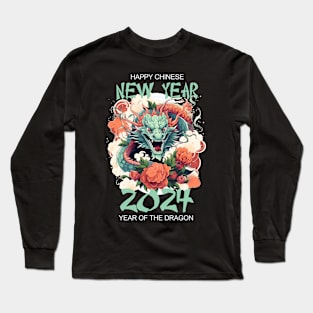 Chinese new year 2024, year of the dragon Long Sleeve T-Shirt